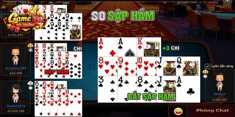 Mậu Binh tựa game hấp dẫn sử dụng bộ bài Tây 52 lá