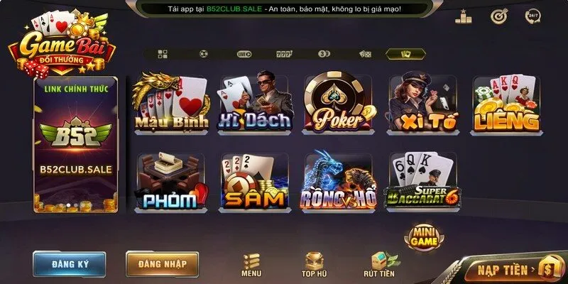 Poker mang đến trải nghiệm mang tính chiến thuật cao tại nền tảng