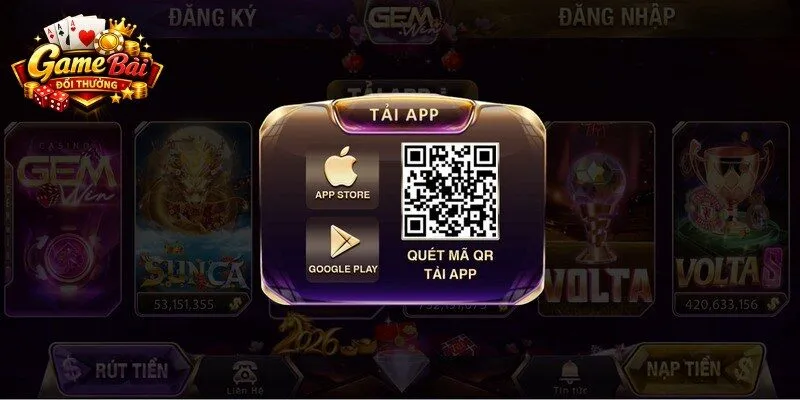 Các bước tải ứng dụng Gemwin cho dòng máy iOS