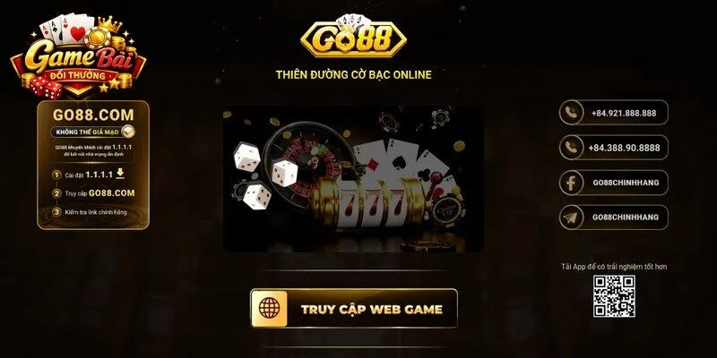 Go88 chính là cổng game bài đổi thưởng uy tín hàng đầu châu Á